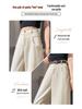 Women's Spring New High-Waisted Pants: Slim, Wide, Straight, and Floor-Length Styles