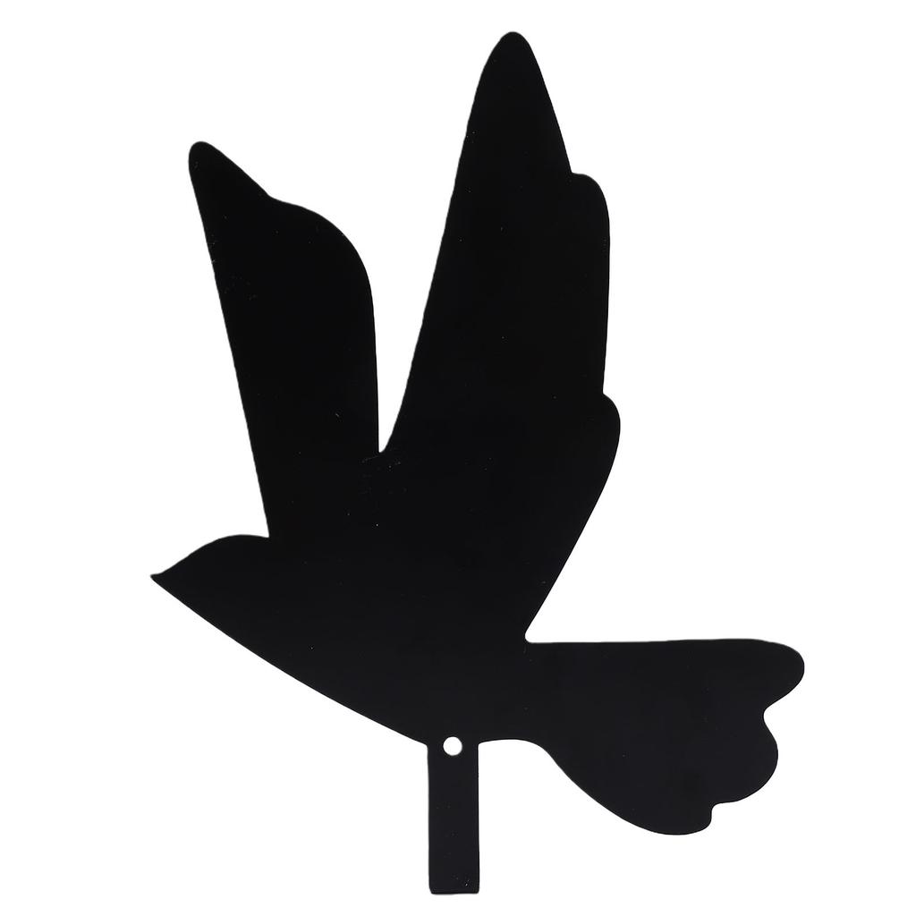 Flying Bird Wall Hook Iron Metal Modern Key Holder Hanger Coat Hook Wall Decor for Entryway Bags Hats Towels Black