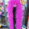 DIY 2 Meters Rose Red Ostrich Feather Boa Trims Skirt Party Costume Fluffy Ostrich Feathers For Crafts DIY Decorations Plumes