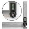 Digital Angle Gauge - BRAND - Steel - Measurement from 0 To 360° - Accuracy of 0.3°