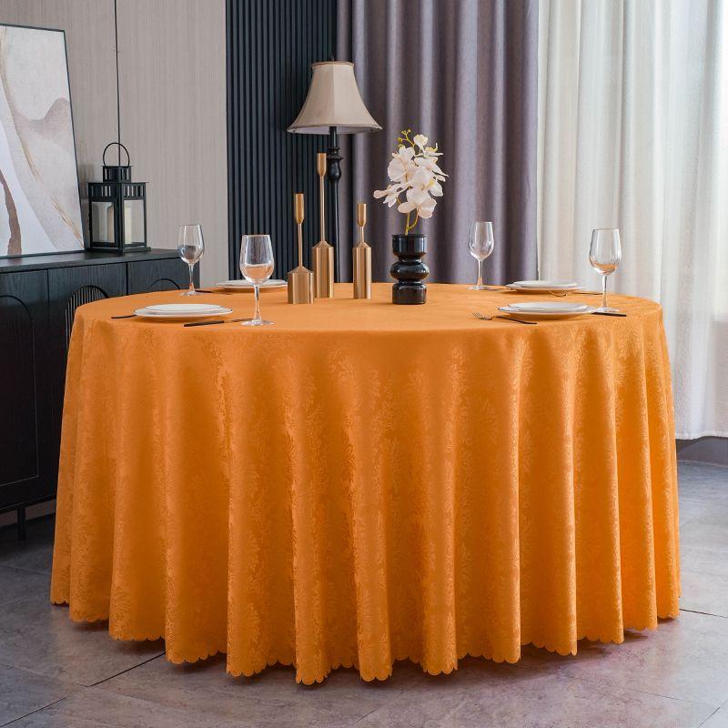 

Большая Скатерть Ткань круглая Обеденный Стол Ресторан Обеденная Комната Кофейный Столик Скатерть Европейская Восьми Бессмертных Стол круглая Скатерть Юбка для Стола Orange precision Jacquard Square cloth 120*160cm