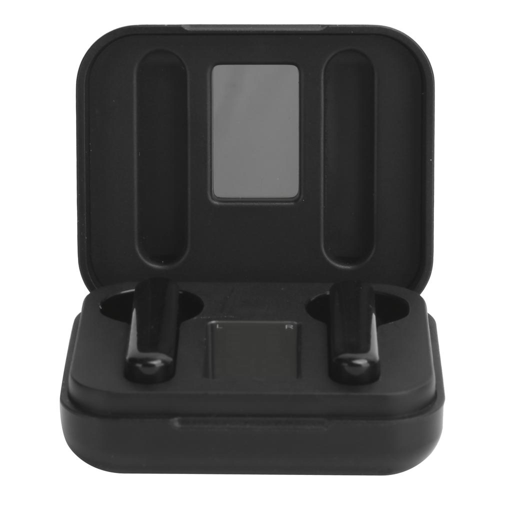 Wireless Bluetooth Headphone Digital Display Sports Smart Touch Bluetooth EarphoneBlack