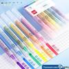 Deli 6-Color Thick Tip Highlighter Set