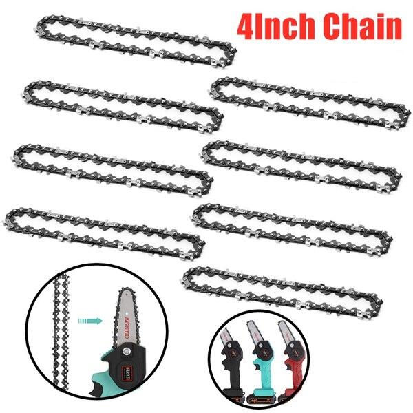 Buy 4 Inch Mini Steel Chainsaw Chain Electric Electric Saw Accessory ...