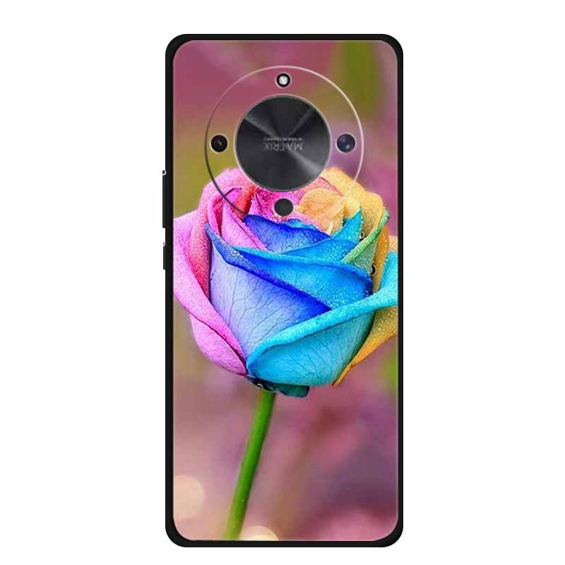 For Honor X70 MTN-AN00 5G Phone Case Shockproof Black Soft Silicone TPU Back Cover For Honor X 70 X70 Cases HonorX70 6.79" Coque