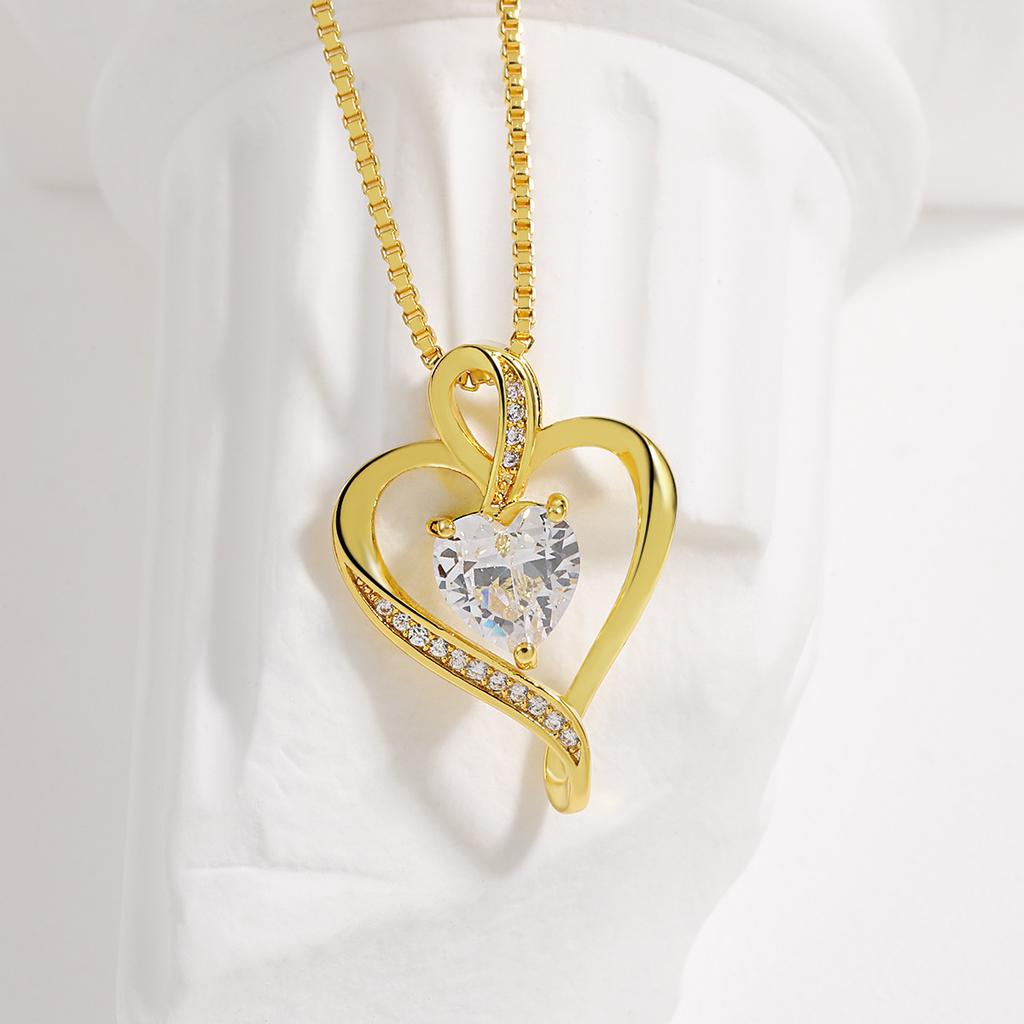 Heart Pendant Necklace Premium Mother'S Day Gift Unlimited Love Constellation Stone Love Necklace Premium Durable