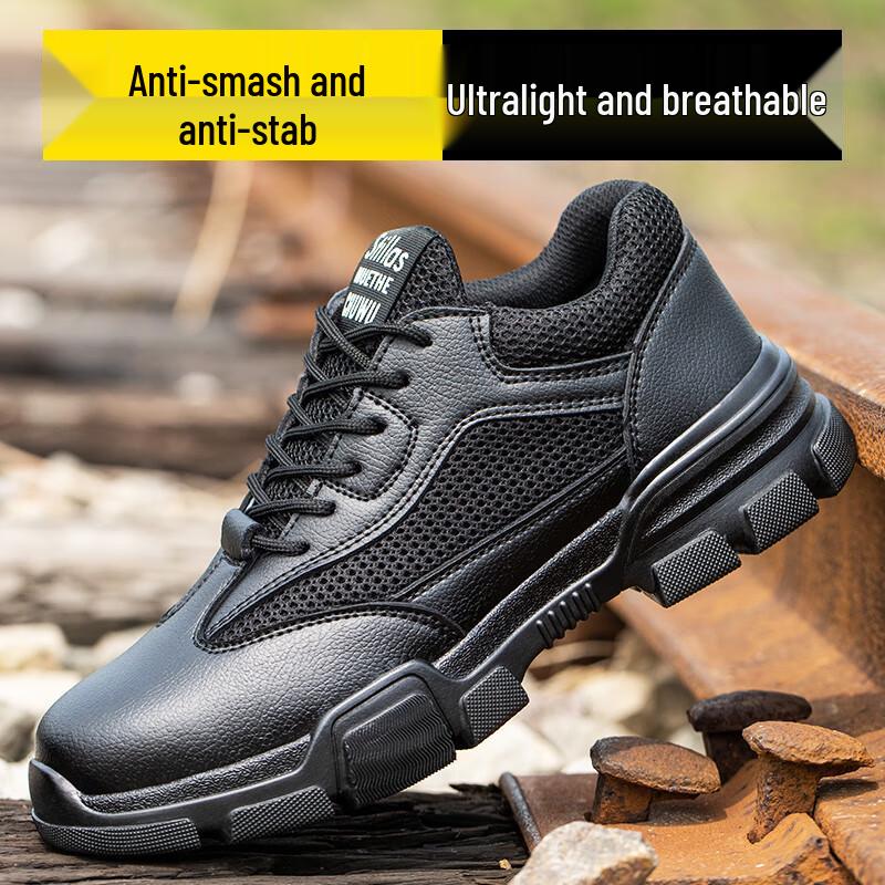 FuCheng Men s Anti-Smash Puncture Resistant Safety Work Shoes 271 40