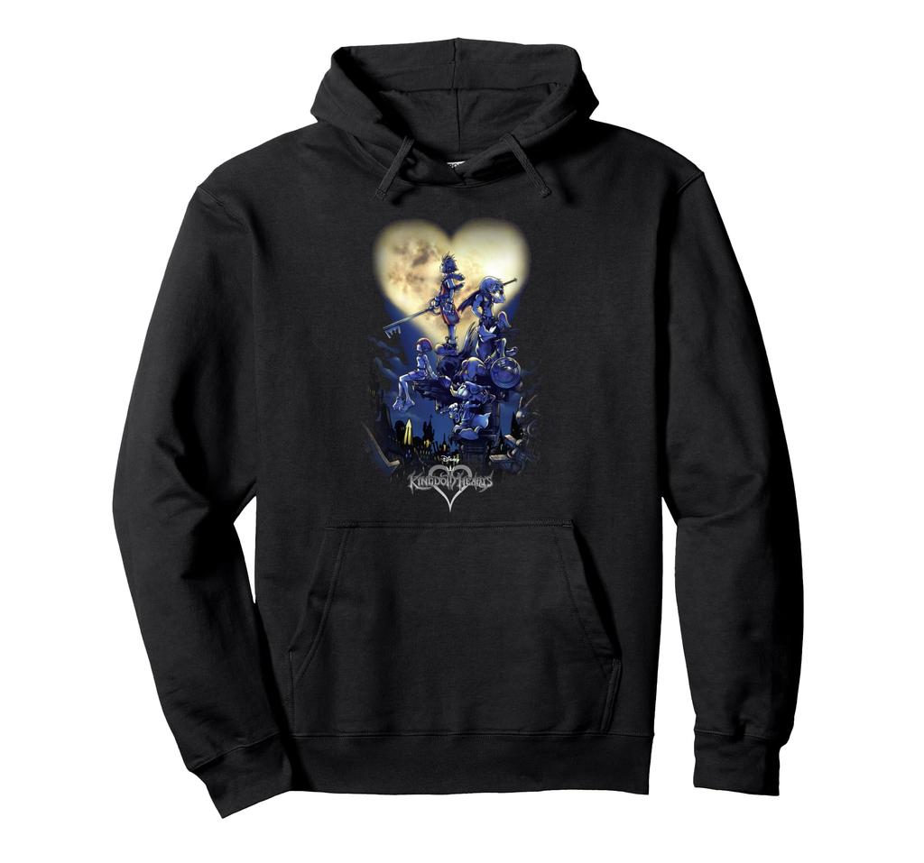 Disney Kingdom Hearts Group Shot Logo Hoodie