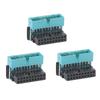 3Pcs Mainboard Power Adapter 19Pin to 90 Degree Connector DIY USB3.0 InstallationA Notch Facing Outward