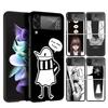 Oyasumi Punpun Case Phone Cover for Samsung Galaxy Z Flip 7 6 5 4 3 5G ZFlip7 ZFlip6 ZFlip5 ZFlip4 ZFlip3 Black Fundas Galaxy Z