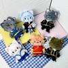 Eye Gintama Mask Anime Character Cat Plush Doll Toy Pendant For Decoration Bag