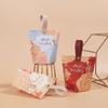 24PCS New Happy Candy Box, European Flower Wedding Candy Bag, Portable Small Gift Packaging Box, Engagement Candy Box.