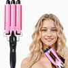 [British] Three-tube Egg Roll Curling Iron, Curling Perm Beauty Salon Tools