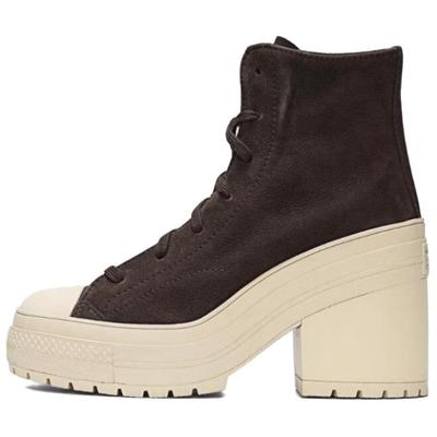 Chuck 70 De Luxe Heel Platform High Coffee Break Unisex Sneakers Brown Fresh-Brew A11542C