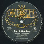 12inch Record NINJAMAN FT BABY WAYNE - Gun A Gamble NONE Gold Smith 1995 UK Reggae, Ska & Dub Used