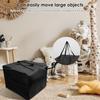 Cushion Storage Bag with Handles Large Capacity Furniture Protective Cover Outdoor Garden Waterproof Dustproof Organizer