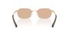 Armani Exchange Sunglasses Matte Pale Gold Brown 54mm 61217354 0AX2056S [ARMANI EXCHANGE]
