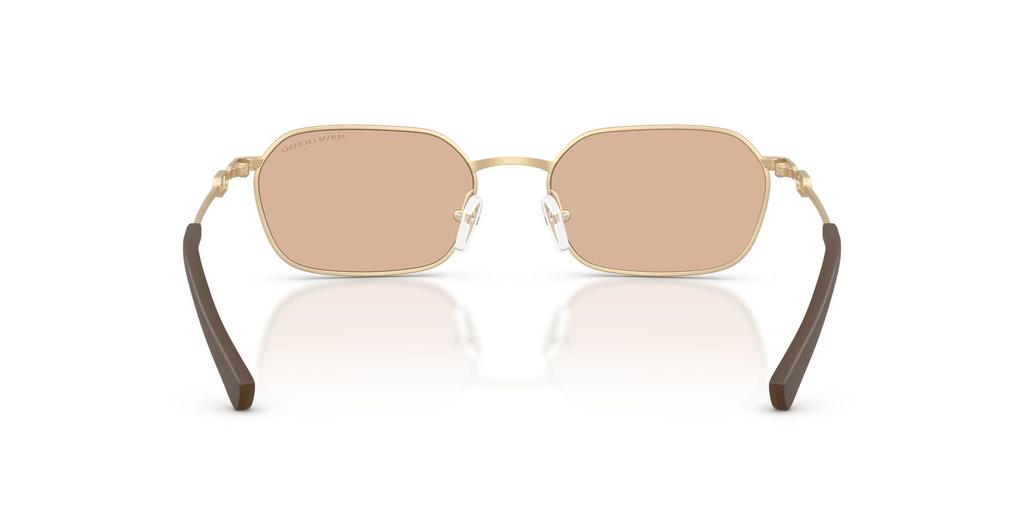 Armani Exchange Sunglasses Matte Pale Gold Brown 54mm 61217354 0AX2056S [ARMANI EXCHANGE]