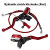 14MM Motorcycle Hydraulic Clutch Brake Master Cylinder Lever Oil Hose Kit For Racing Honda Yamaha Kawasaki Moto Dirt Pit Bike