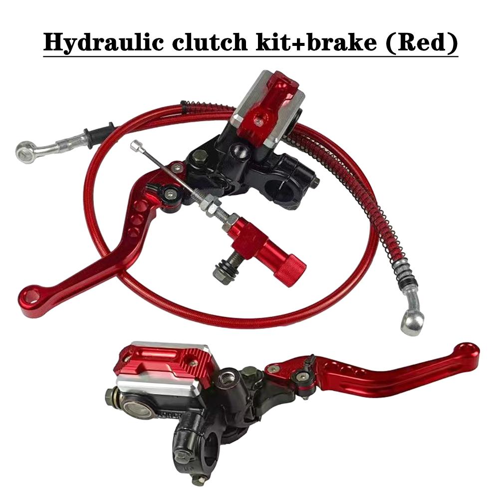 14MM Motorcycle Hydraulic Clutch Brake Master Cylinder Lever Oil Hose Kit For Racing Honda Yamaha Kawasaki Moto Dirt Pit Bike