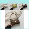 Schicke PU-Quadrat-Schultertasche für Damen mit stilvollem Magnetverschluss und Innentasche für das Handy