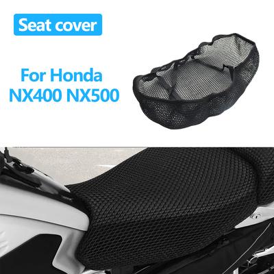 For Honda NX400 NX500 NX 400 NX 500 Motorcycle Seat Cover 3D Mesh Fabric Seat Non-Slip Breathable Protect Cushion