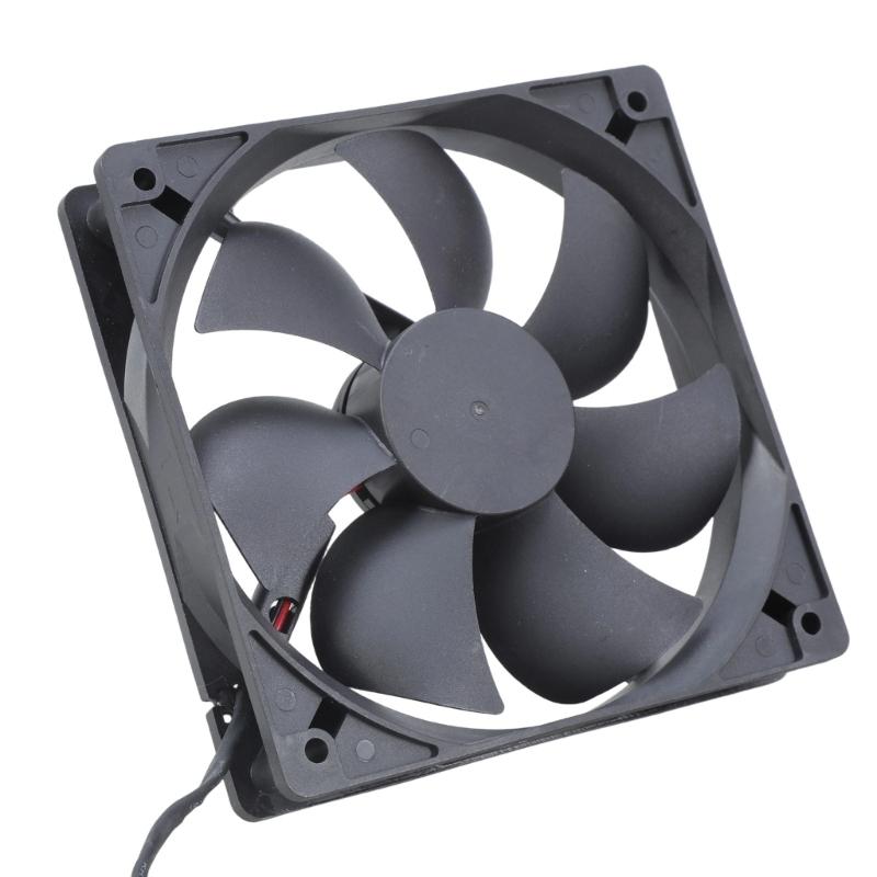 12cm USB Powered Double Cooling Fan 5V for Electronics and Pet Houses with Oil Bearing 1400RPM