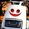 Halloween Ghost Face Decorations Glow In The Dark Sticker, Self-adhesive Shape Decals, Waterproof Luminous Wall Decals PVC Stickers, for Walls Toilets