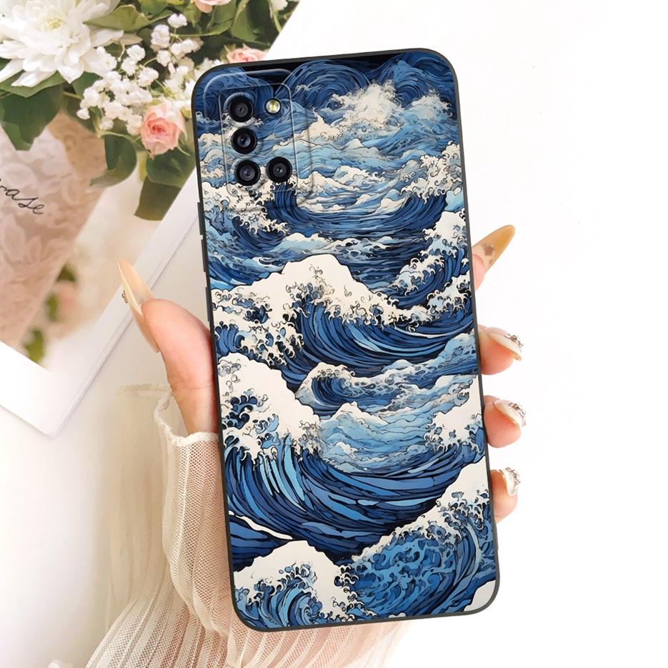 For Samsung Galaxy A31 Case SM-A315F Cute Cat Duck Cartoon Cover Soft TPU Phone Case For Samsung A31 A 41 Galaxy A41 Fundas Bags