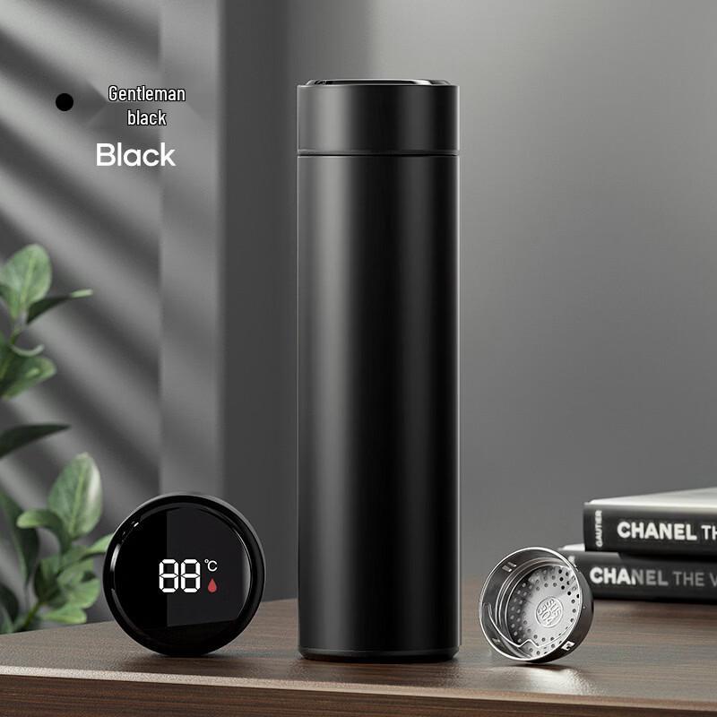 Smart Temperature Display 304 Stainless Steel Tea Infuser Thermos Bottle
