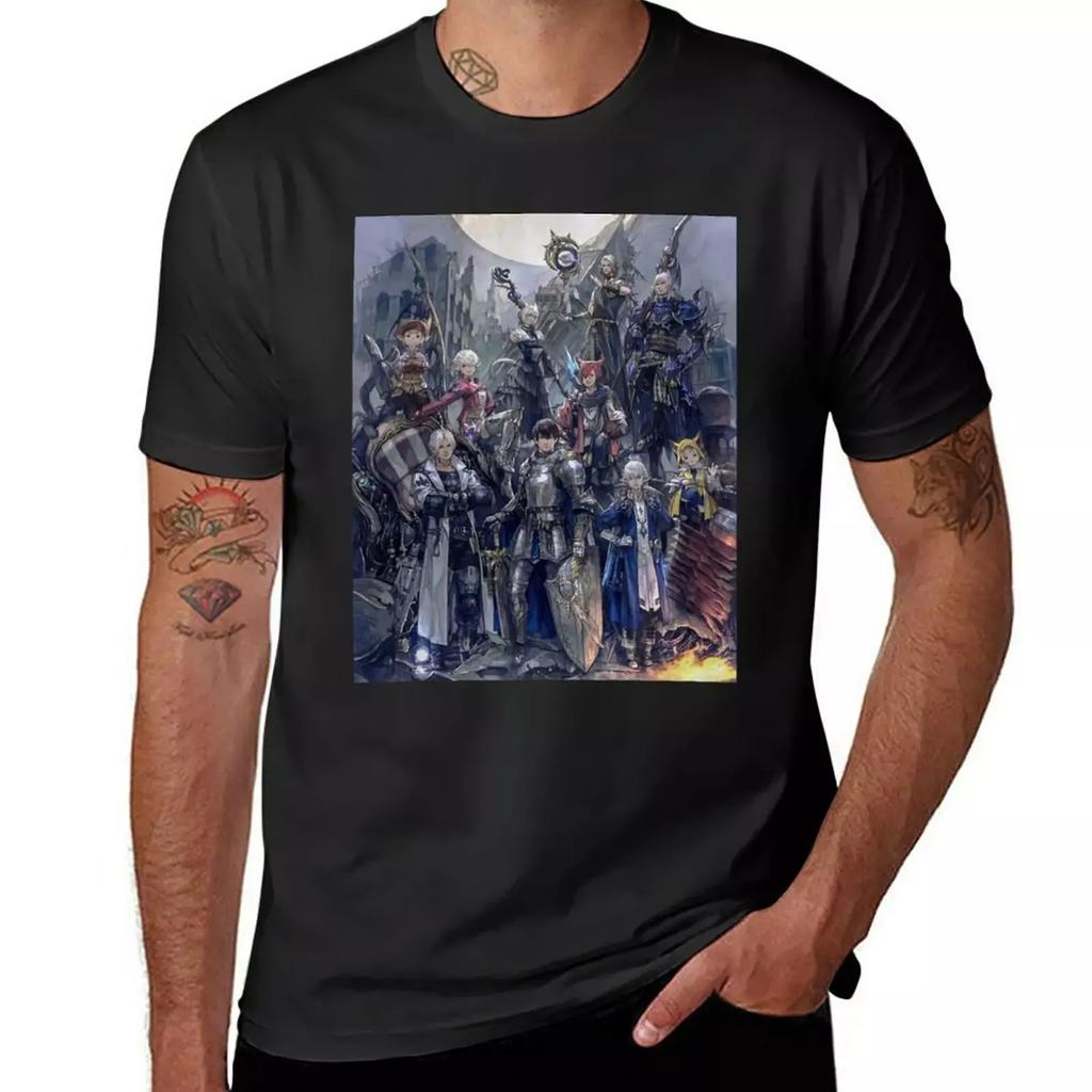 Endwalker Scions of the Seventh Dawn T-Shirt shirts graphic tees summer tops kawaii clothes mens cotton t shirts