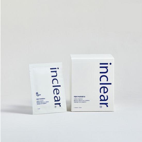 Inclear Daily Feminine Hygiene Wipes (Choose 1 of 2 Types) (25/50 Pieces)