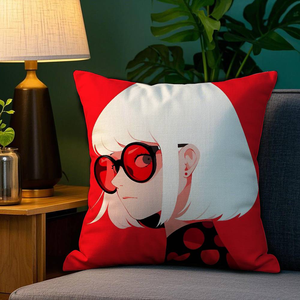 Yayoi Kusama Minimalism Pillow Case Plush Fabric Soft Double Sided Print Home Sofa High Quality Cushion Cover Throw