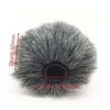 Unya Yoshino Windshield, Noise Reduction Microphone Cover, Windscreen, Foam Lapel, Faux Fur