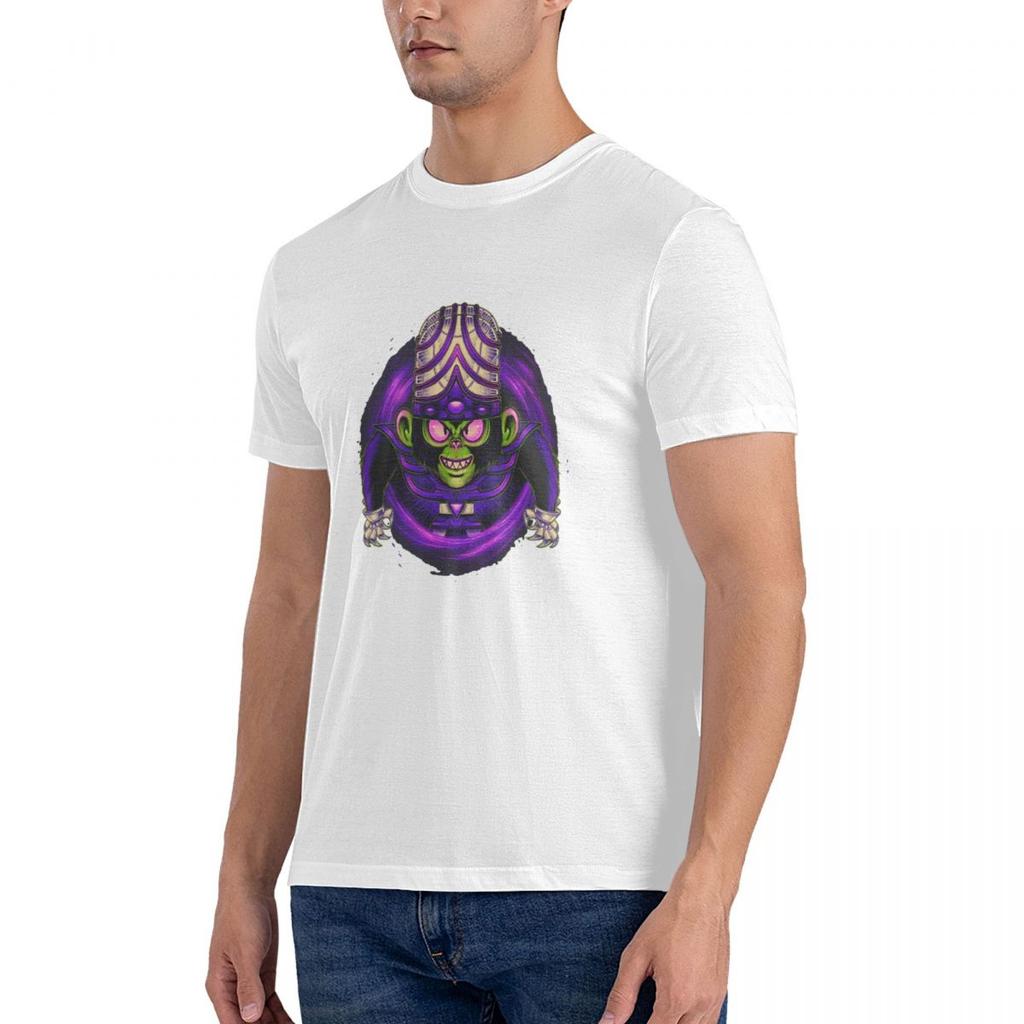 Mojo Jojo One Bad Monkey Vintage Street Harajuku T-Shirt Women Men Summer Shirt Fashion Unisex Teeshirt Print Black White Tshirt