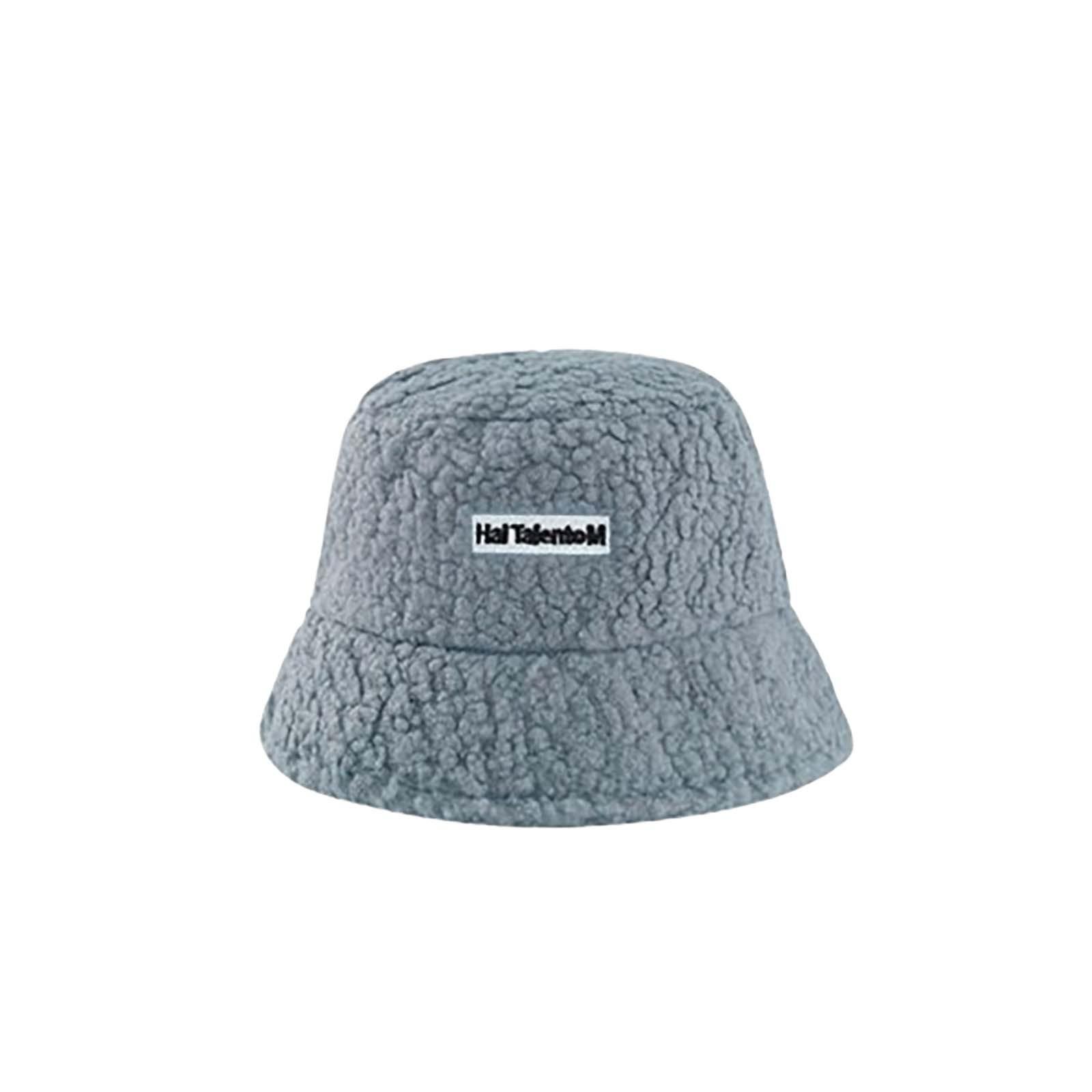 

Зимняя шапка рыбака, модная универсальная, теплая, ветрозащитная шапка из овечьего флиса, однотонная шапка с вышитыми буквами One Size