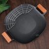 Fast Heating Non-Stick Barbecue Pan, Indoor and Outdoor Camping Barbecue Griddle