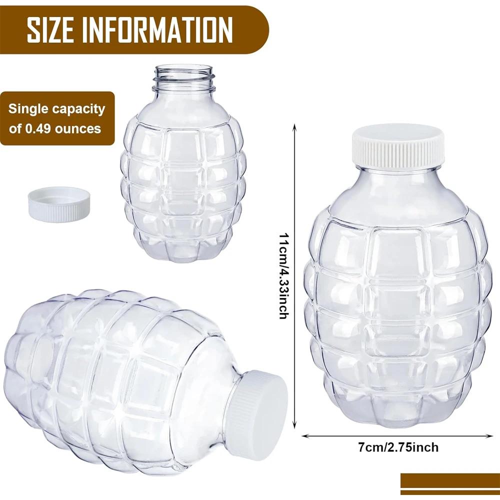 Botella de Piña Para Bola de Gel Accesorios de Pistola Bláster de Bola de Gel de Agua Caja de Almacenamiento de Perdigones de Bola de Agua Para Pistola de Gel Para Niño Verano