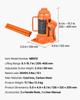 Hydraulic Bottle Jack, 12 Ton (26455.5 Lbs) Capacity, 205-400 Mm Lifting Range, Heavy Duty Welded Bottle Jack for Car, SUV, Pickup, Auto Repair, House