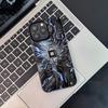 Science Circuit Board Phone Case For iPhone 17,16,15,14,13,12,11,Pro,Max,Plus,Black Matte Shockproof Cover