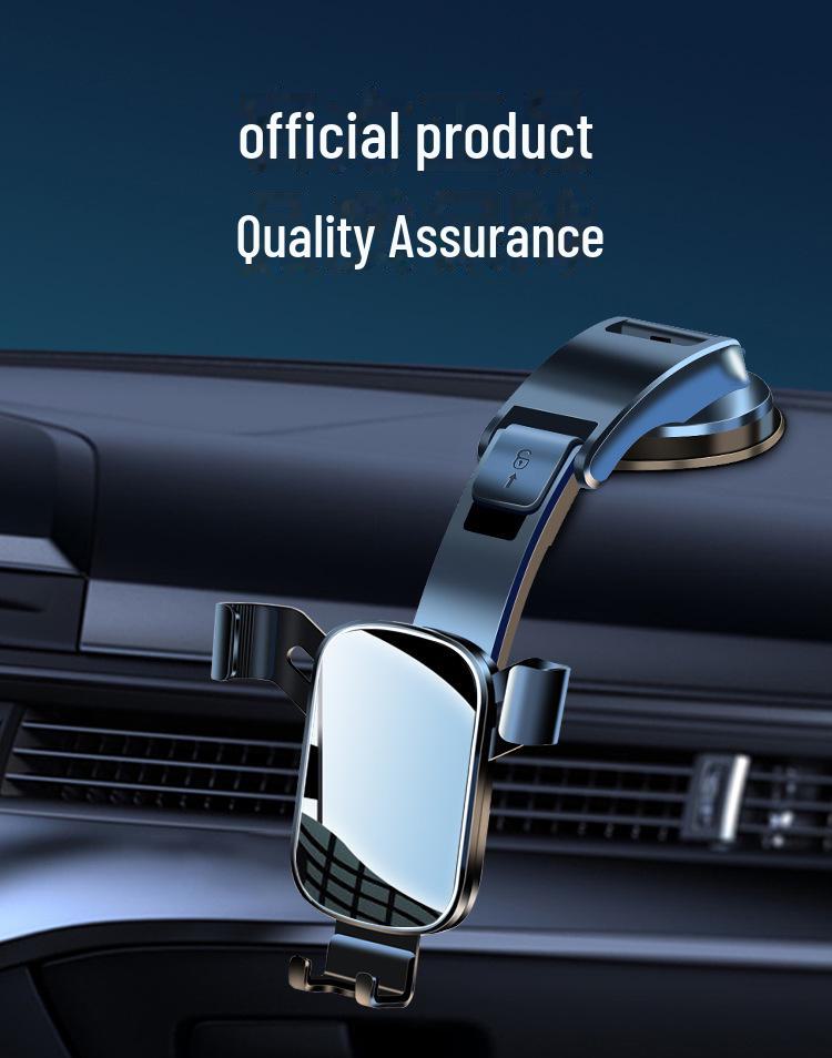 Alloy Gripper Car Vent Phone Holder with Fan Blade Hook