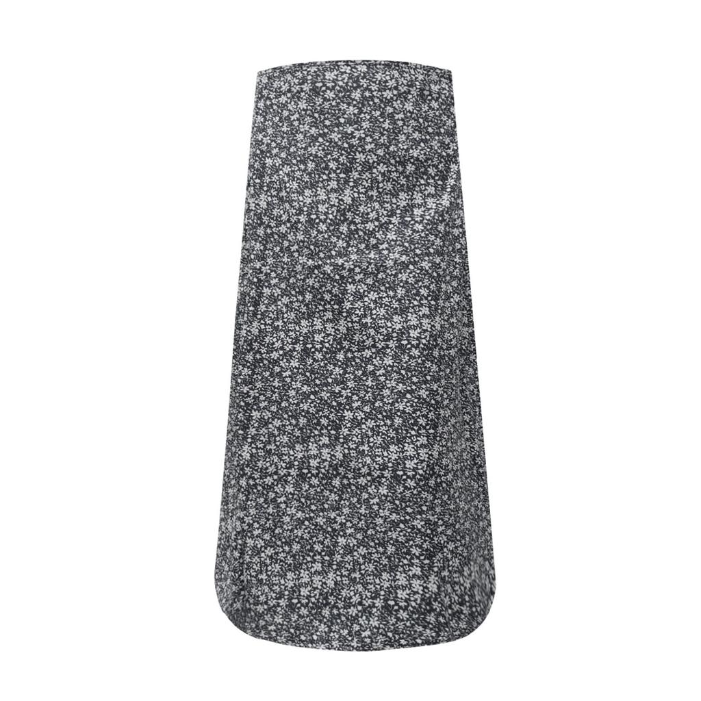 Women's Fashion Casual Beach Zipper Split A-line Bag Hip Mid-waist Long Skirt
