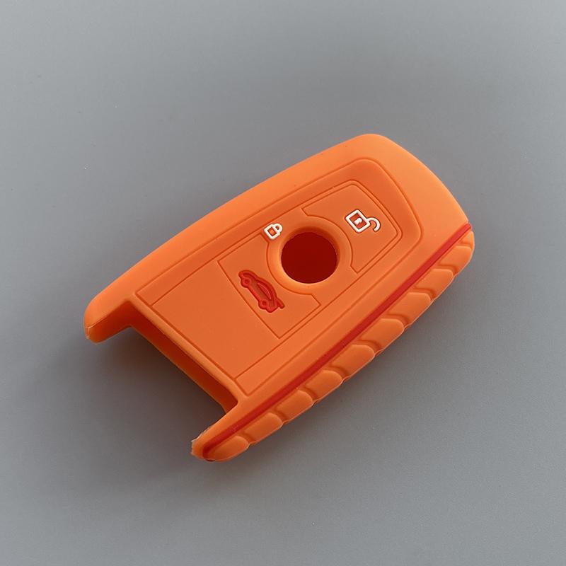 Silicone Key Case Cover Holder Keychain for F10 F20 F30 F80 X3 F25 F26 X4 M Key Case for Bmw Serie 1 5 3 F20 Accessories Car Fob