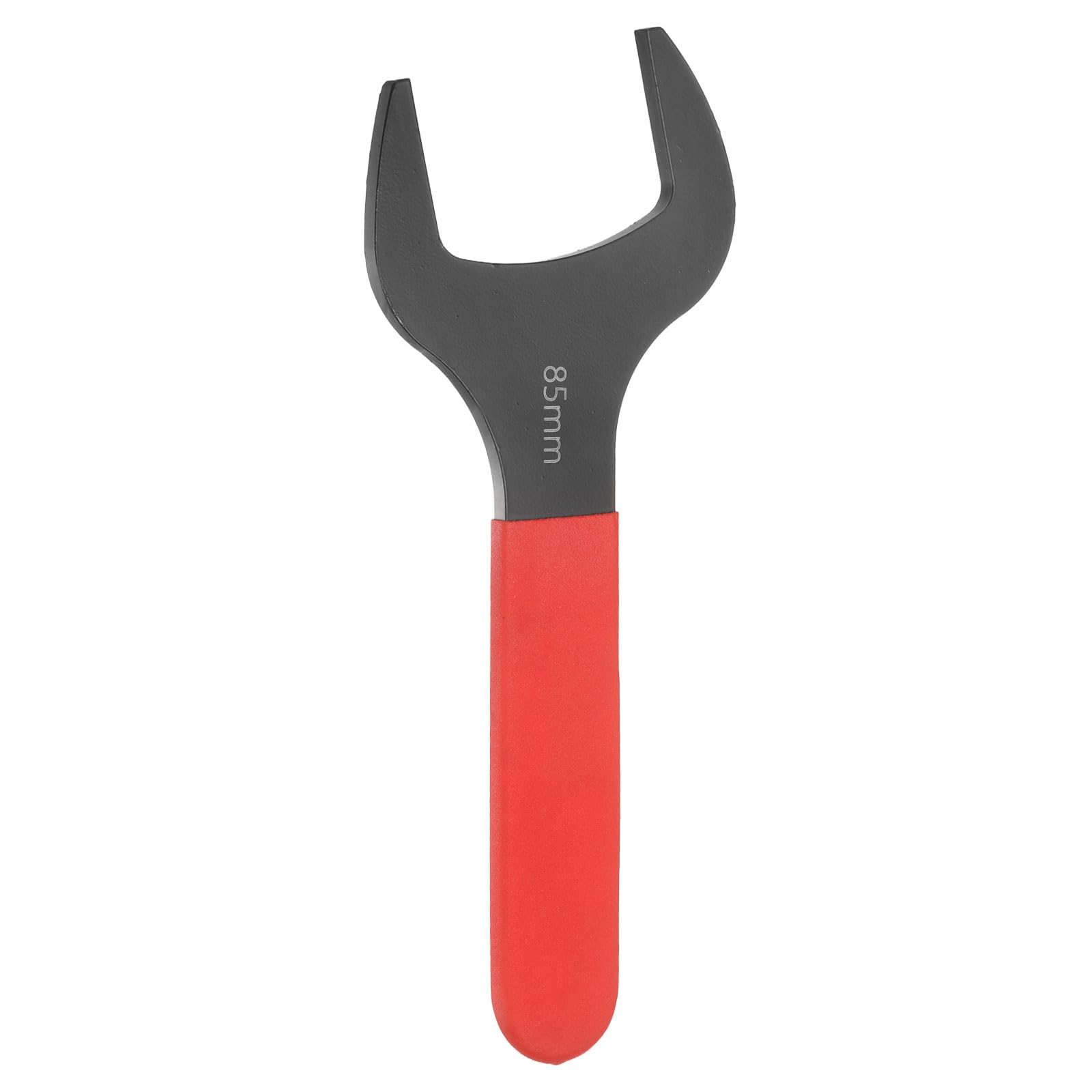 

uxcell Single 15 Degree Offset Small Flat Head Blackening Wrench with Red for Auto Repair and Furniture Assembly Open-End Wrench, 85mm, Metric, Angle,