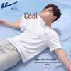 Warrior Youth Ice Silk Cooling T-Shirt with Cartoon Print