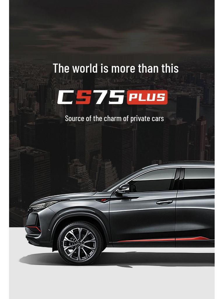 2021-2024 Changan CS75 PLUS Car Seat Covers, Full Coverage, Integrated Headrest