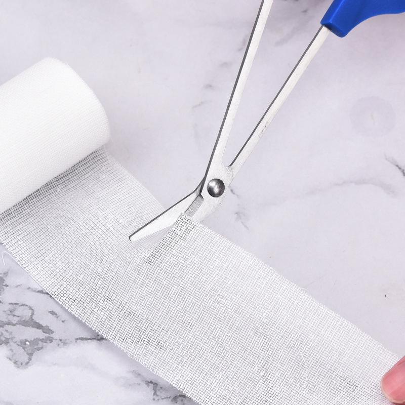 Stainless Steel Multi-Functional Gauze and Bandage Scissors - Portable Household Accessory