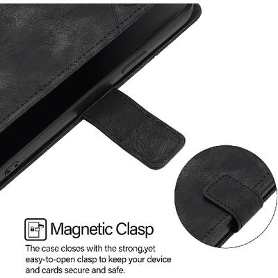 Husă pentru Motorola E14 4G, Husă tip portofel din piele PU, Suport pentru carduri de credit Suport Kickstand Protecție magnetică anti-șoc Flip Husă de telefon pentru bărbați Femei Doamnă pentru