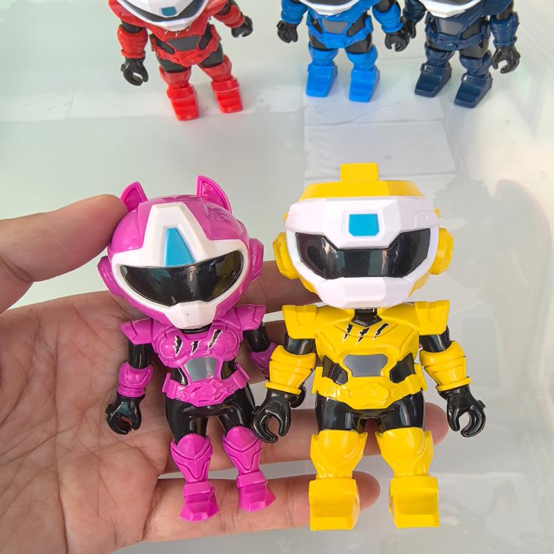 Mini Force Lucy Max Figure - Children's Robot Toy and Cake Topper