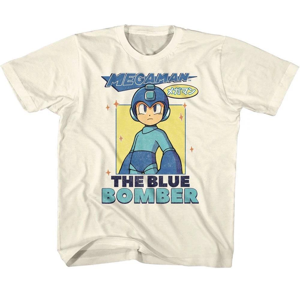 Mega Unisex The Blue Bomber Youth Tshirt S
